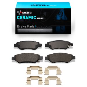 Cadillac SRX Brake Pads - Rear - R1 Concepts - Ceramic - `08-`16